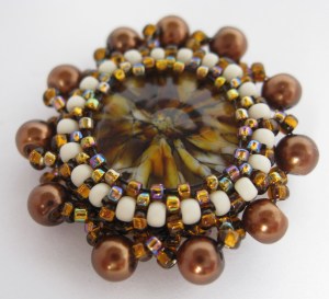 beaded cabochon