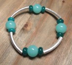 green tube bracelet
