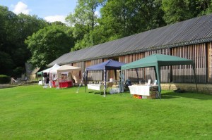 Lovely weather at Chedworth